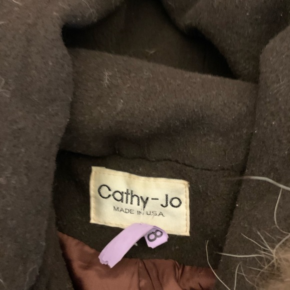 Cathy-Jo Peacoat with fur hood XL - Picture 2 of 2